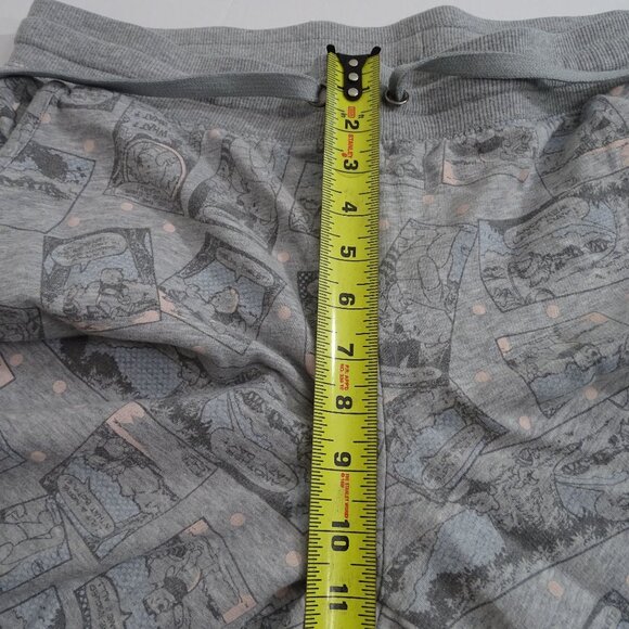 Disney Winnie The Pooh Pajama Lounge Pants Women Size L 12 14 Heather Grey FLAW - Picture 12 of 14